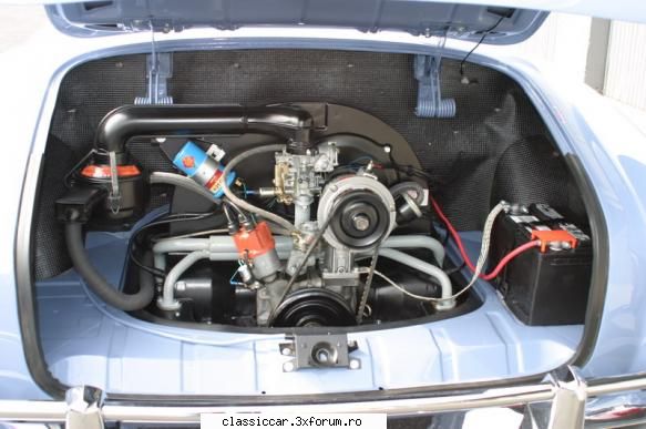 Vw Karmann Ghia Coupe - motorul de brotac - Am vazut prin Cluj-Napoca