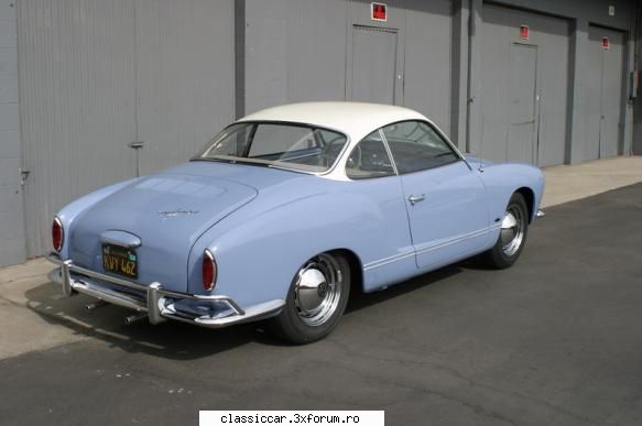 Vw Karmann Ghia Coupe - Asta e model mai vechi - Am vazut prin Cluj-Napoca