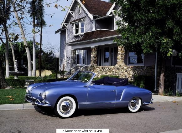 Vw Karmann Ghia Coupe - Si a mai existat si versiune decapotabila - Am vazut prin Cluj-Napoca