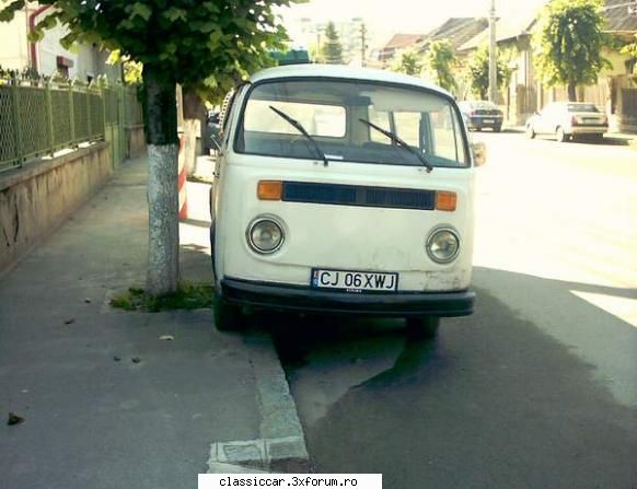 Vw Microbus T2 - Cred ca se mai circula cu ea, dar de vreo 3-4 - Am vazut prin Cluj-Napoca