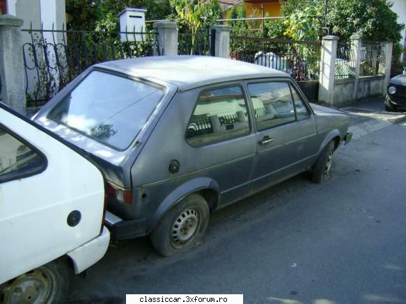 Vw Rabbit - Din spate, arata ciudat - Am vazut prin Cluj-Napoca