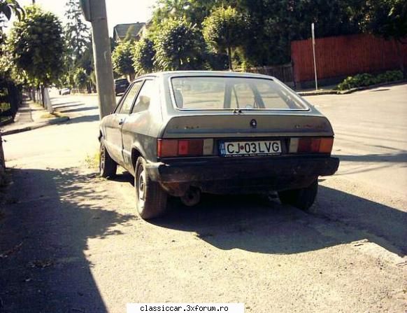 Vw Scirocco Mk1 - Partea stanga e putin mazgalita - Am vazut prin Cluj-Napoca
