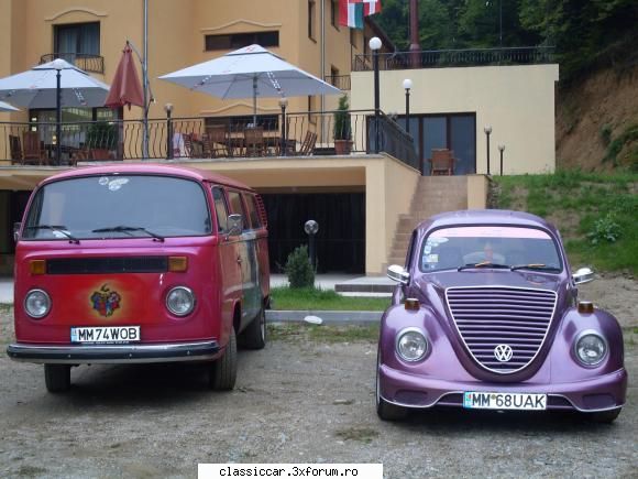 Vw T2 albastra - Caut si o vedere din fata,unde-i stema familiei - Am vazut prin Cluj-Napoca