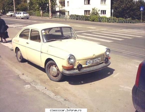 Vw Typ 3 TL Coupe - Era cu numere de Bucuresti, dar in ultimele zile - Am vazut prin Cluj-Napoca