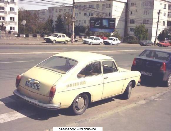 Vw Typ 3 TL Coupe - Este model post 67 cu stopuri mari! - Am vazut prin Cluj-Napoca