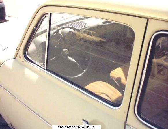 Vw Typ 3 TL Coupe - Bordul cu 3 cadrane - Am vazut prin Cluj-Napoca