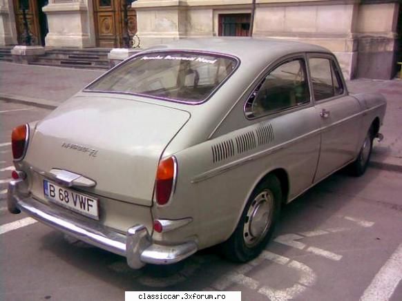 Vw Typ 3 TL Coupe - In fata la UBB din Cluj - Am vazut prin Cluj-Napoca