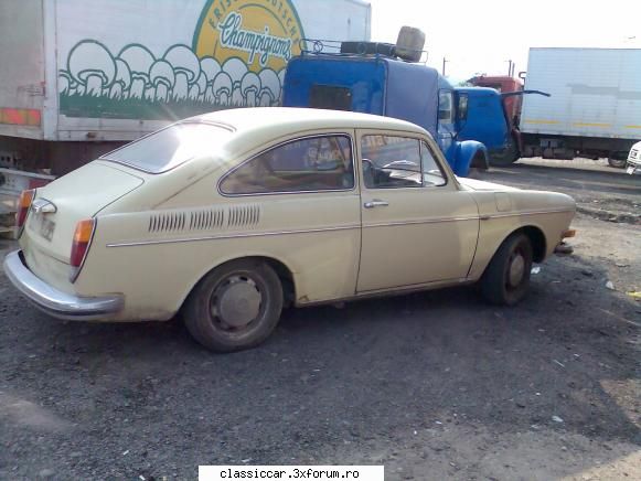 Vw Typ 3 TL Coupe - Coupe-ul vazut de mine in zona pietii IRA, se - Am vazut prin Cluj-Napoca
