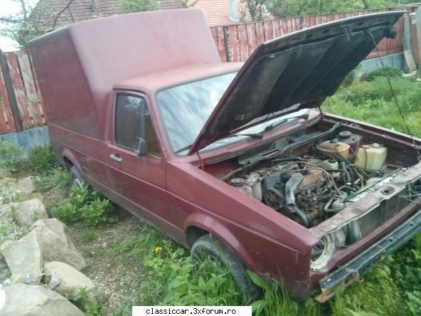 Vw caddy mk1 1985 - Masina este completa ,piesele care - Vanzari auto-moto clasice de catre intermediari