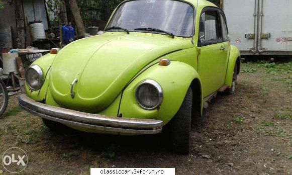 Vw kafer 1303, 1973 - Salut, de azi sint posesorul unui kafer, distrus - Prezentare masini