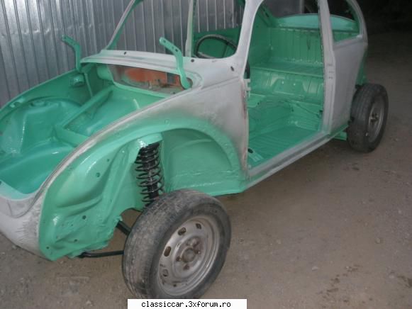 Vw kafer 1303, 1973 - Dupa inca 2 cutii de grund, 1 de chit pensulabil - Prezentare masini