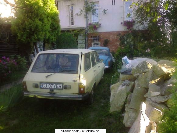 Wartburg 311 - pe strada serpuitoare si o dacie 1310 break - Am vazut prin Cluj-Napoca
