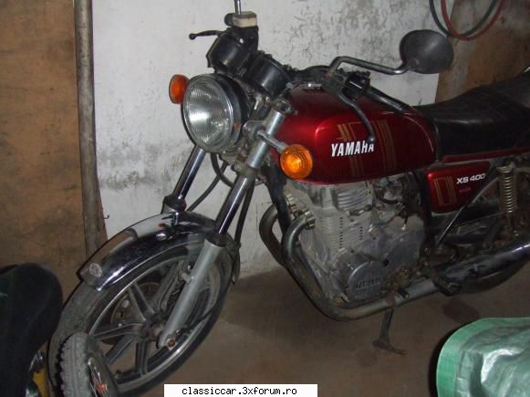 YAMAHA xs400 - i-am curatat rezervorul - Prezentare motociclete, motorete si biciclete de colectie