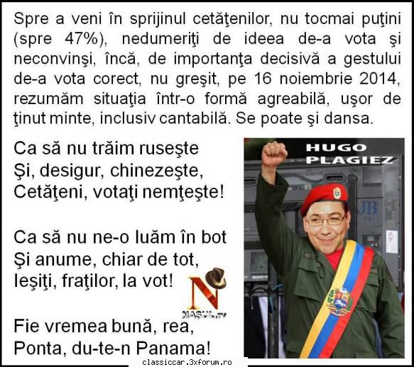 Yess la vot! - Misu de Cluj - Discutii libere