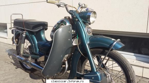 Zundapp C 50 Super - O motoreta germana din anul - Prezentare motociclete, motorete si biciclete de colectie