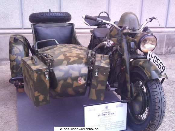 Zundapp KS 750-Muzeul Militar Central Bucuresti 2011 - dimitri - Am vazut prin Romania