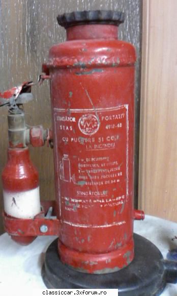 accesorii M 461 varianta militara - de vanzare stingator , modelul care-l aveau - Vanzari  piese si accesorii