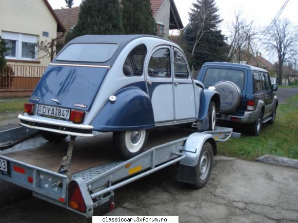 accident 2 CV - Azi a sosit la noi ptr reparatii un 2 CV al unui - Coltul Tehnic