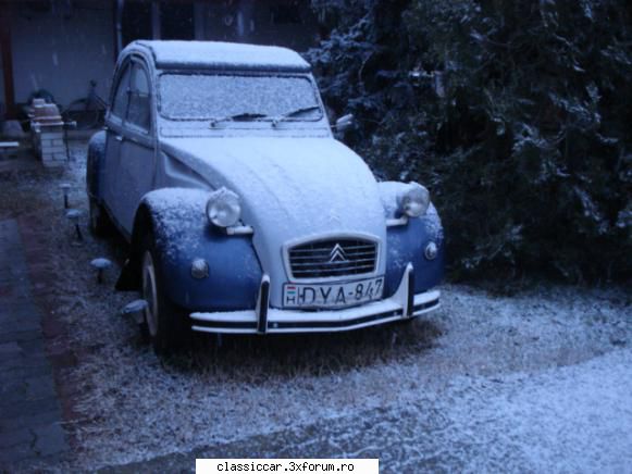 accident 2 CV - Dup� o perioad� destul de lung� au sosit si - Coltul Tehnic