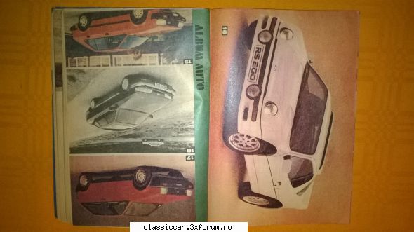 almanah AUTO 1986 - nicu rares - Vanzari- cumparari carti si reviste auto