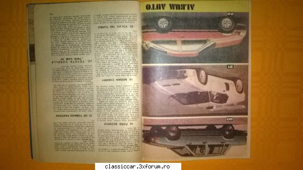 almanah AUTO 1986 - scuze ca sunt rasucite - Vanzari- cumparari carti si reviste auto