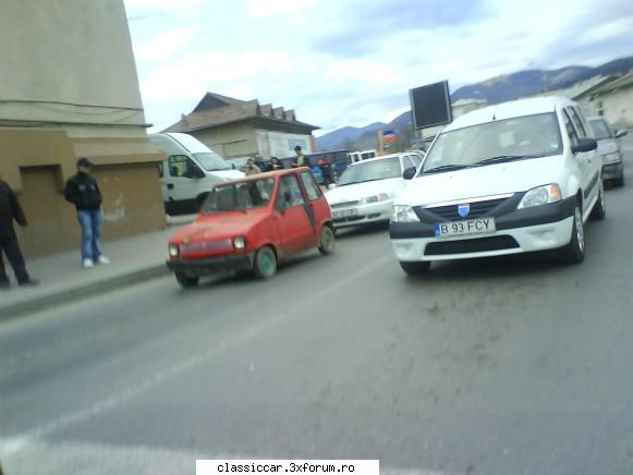 am vazut in piatra neamt - am vazut masinuta asta in fata garii din piatra - Am vazut prin Romania