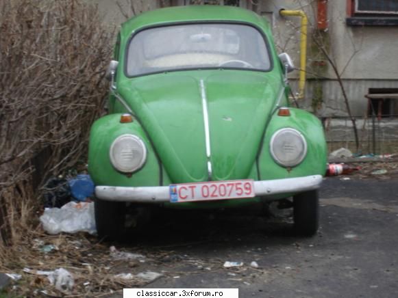 am vazut prin....Constanta - o broscuta verde Vw 1200 - Am vazut prin Romania
