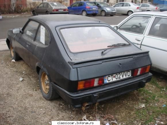 am vazut prin....Constanta - spate Ford Capri Mk3 - Am vazut prin Romania