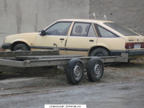 am vazut prin....Constanta - Opel Ascona C, cred ca ia sunat ceasul.saptamana - Am vazut prin Romania