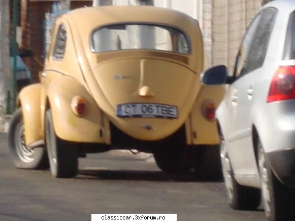 am vazut prin....Constanta - si una galbena Vw 1200 - Am vazut prin Romania