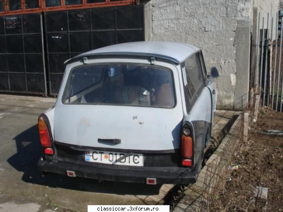 am vazut prin....Constanta - merita vazut si din spate Trabant 601 - Am vazut prin Romania