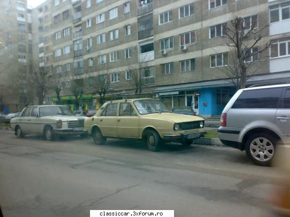 am vazut prin valcea - skoda si mercedes bot de cal - Am vazut prin Romania