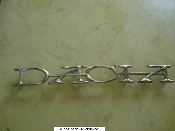 amplasare logo Dacia 1300 - As ruga colegii detin�tori de Dacia 1300 model - Coltul Tehnic