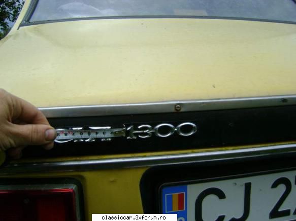 amplasare logo Dacia 1300 - Si 2 cm intre ele - Coltul Tehnic