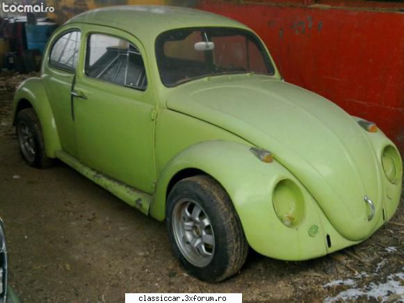 anunturi romanesti vazute pe net - Vand vw kafer an 1963, mot 1300 benzina. necesita - Anunturi vazute pe net