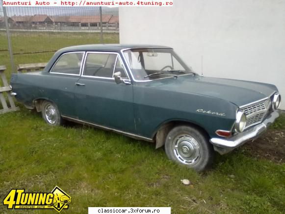 anunturi romanesti vazute pe net - Vannd sau schimb masina de epoca Opel Record - Anunturi vazute pe net