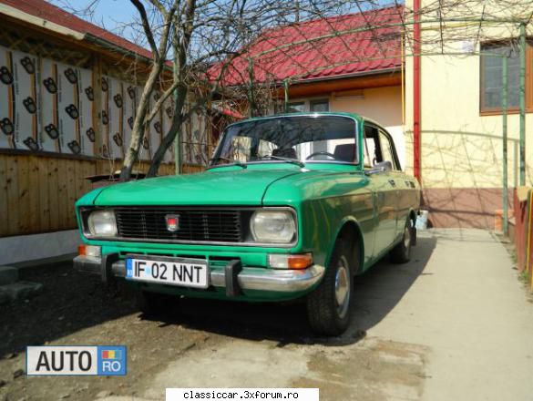 anunturi romanesti vazute pe net - Pensionar,vand moskwicz 1500 ,1979-masina - Anunturi vazute pe net