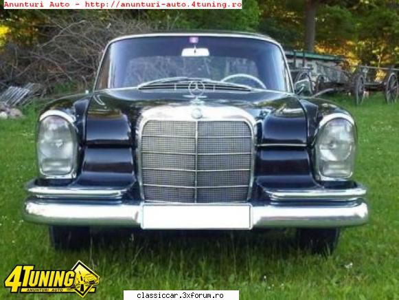 anunturi romanesti vazute pe net - MERCEDES-BENZ S220 Coada de randunica, 1964 - Anunturi vazute pe net