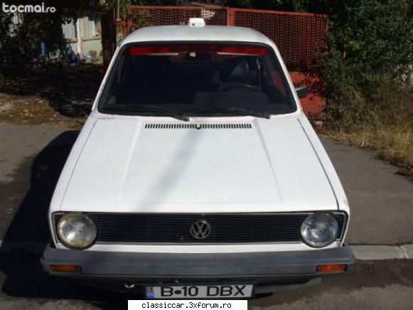 anunturi romanesti vazute pe net - Proiect bun: Golf mk1 , diesel la 400 Euro, an - Anunturi vazute pe net