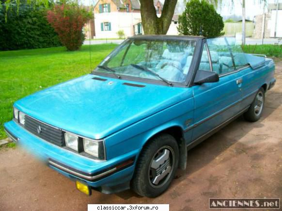 anunturi romanesti vazute pe net - Ceva rar: Renault Alliance Cabrio - Anunturi vazute pe net