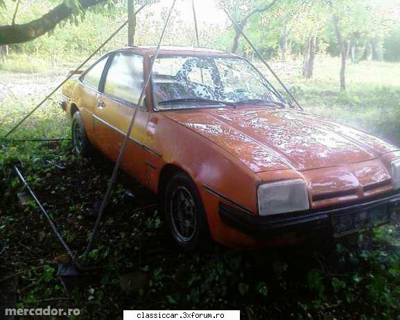 anunturi romanesti vazute pe net - opel manta ,portocalie,benzina pe injectie,stare - Anunturi vazute pe net