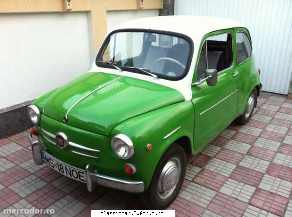 anunturi romanesti vazute pe net - Vand Fiat 600 din 1964 in stare buna. mai multe - Anunturi vazute pe net