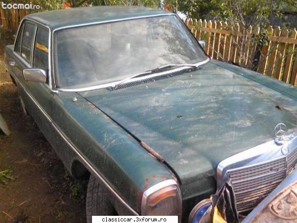 anunturi romanesti vazute pe net - Vand mercedes bot de cal 1975 pentru restaurare - Anunturi vazute pe net
