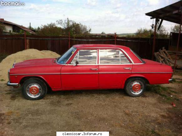anunturi romanesti vazute pe net - Vand Mercedes Benz W 115 D. de Epoca. An - Anunturi vazute pe net