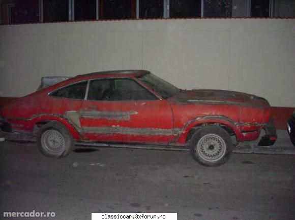 anunturi romanesti vazute pe net - Ford mustang cobra 1977, omologabil cu motor - Anunturi vazute pe net