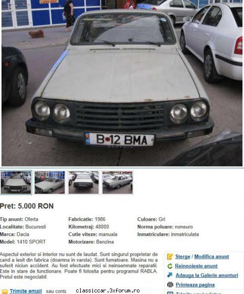 anunturi romanesti vazute pe net - Alex1300BV - Anunturi vazute pe net