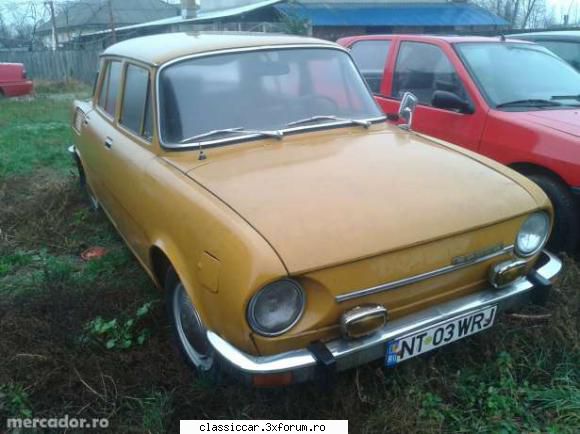 anunturi romanesti vazute pe net - Skoda 100S din 1975, functionala 100%, vopsea - Anunturi vazute pe net