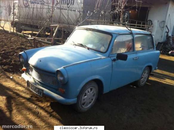 anunturi romanesti vazute pe net - Trabant de vanzare , stare foarte buna functional - Anunturi vazute pe net