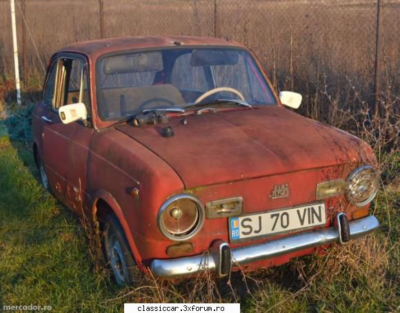 anunturi romanesti vazute pe net - masina de epoca din anul 1970 FIAT 850 poate fi a - Anunturi vazute pe net