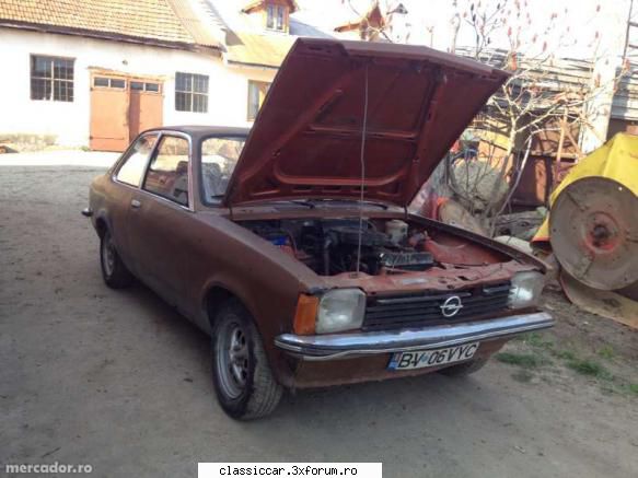 anunturi romanesti vazute pe net - Opel Kadett C Masina Clasica poate fii inscrisa - Anunturi vazute pe net